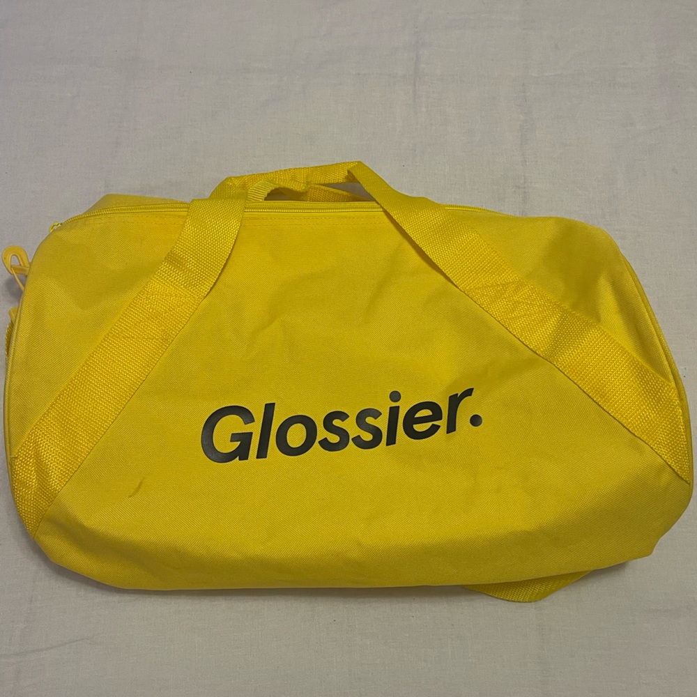 Glossier Sunshine Yellow Duffel Bag